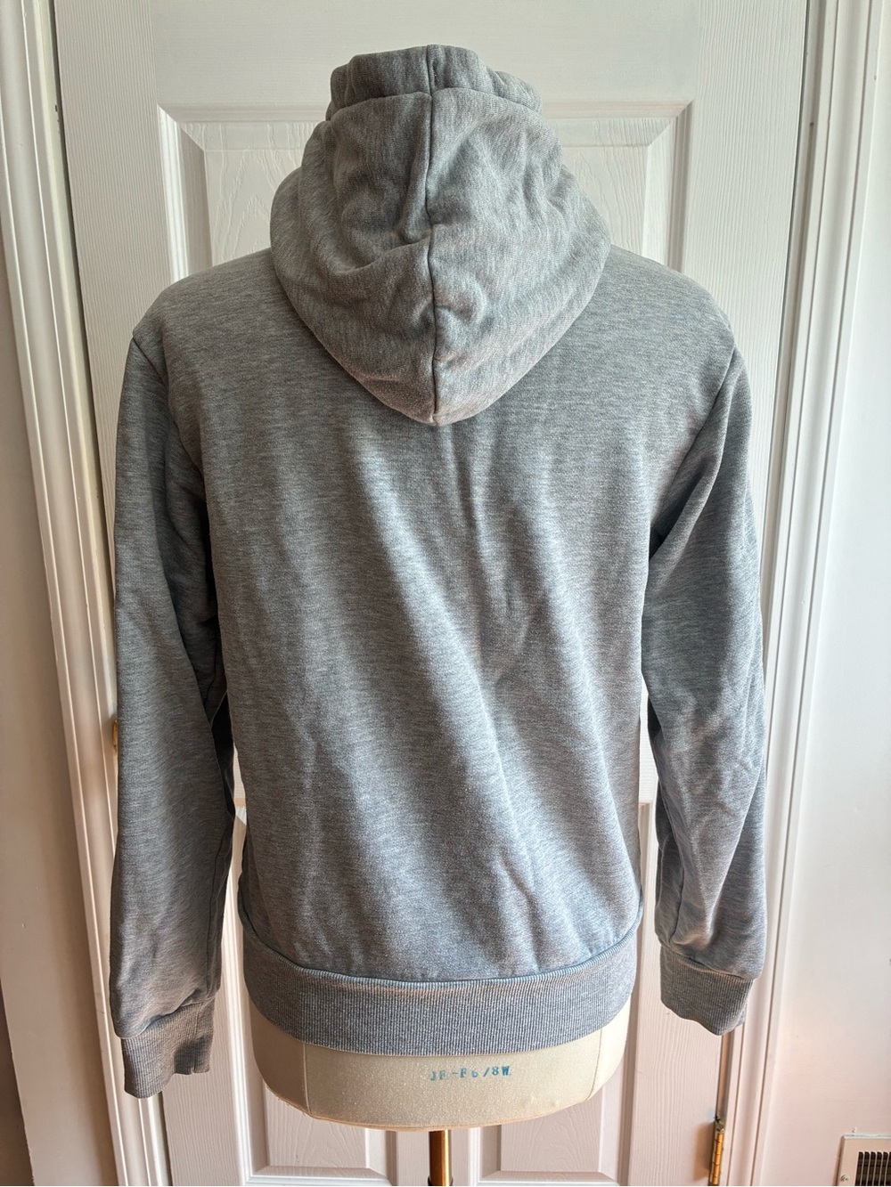 Alo Heather Gray Zip Up Hoodie - Picture 3 of 6